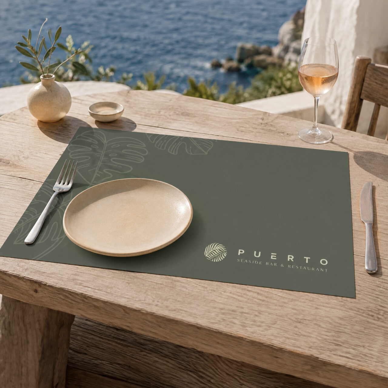 RESTAURANT PLACEMAT DESIGN σχεδιασμός σουπλά εστιατορίου