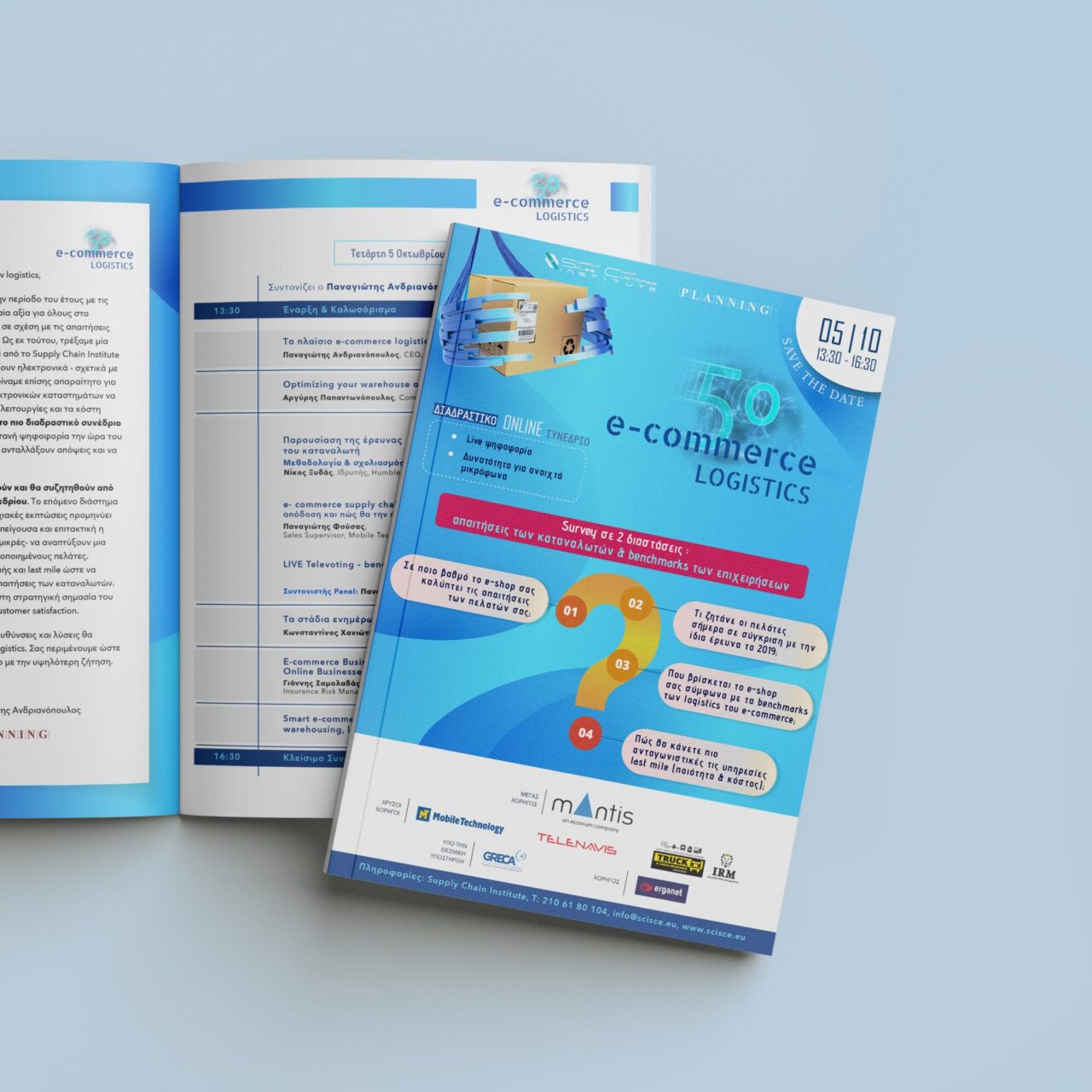Book print design for a seminar